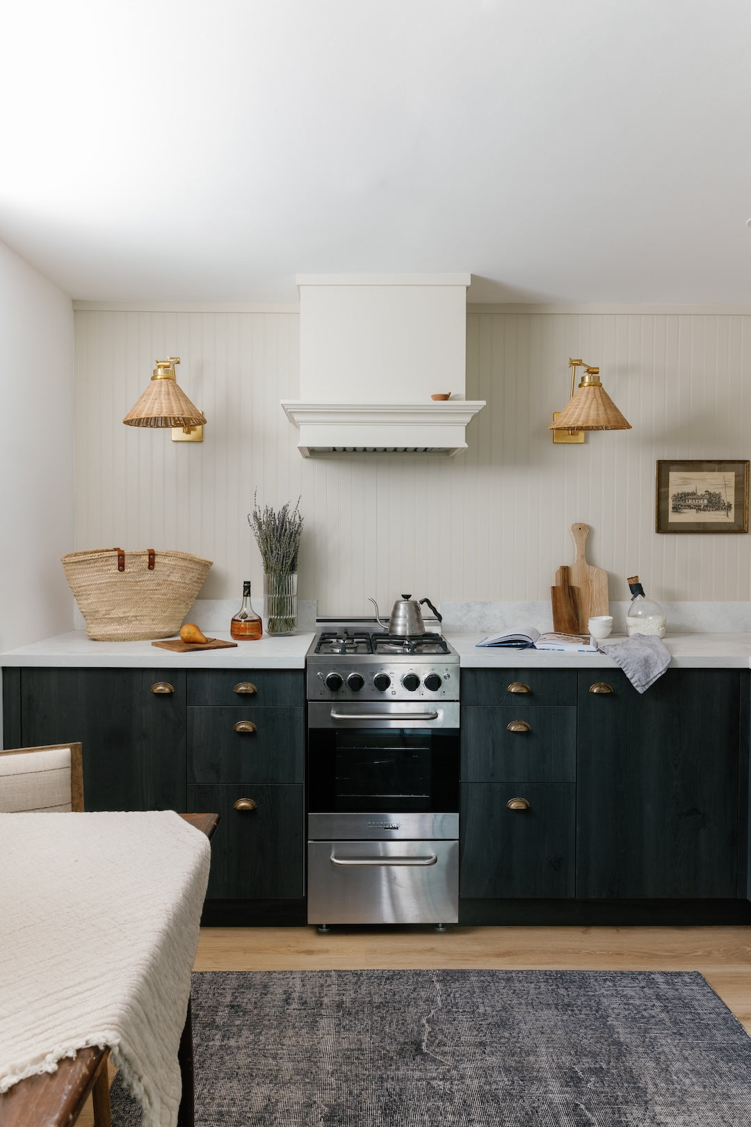 Slab kitchen cabinets in Ombre from Kitch
