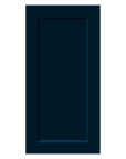 Shaker Bevel door fronts in Merino Blue