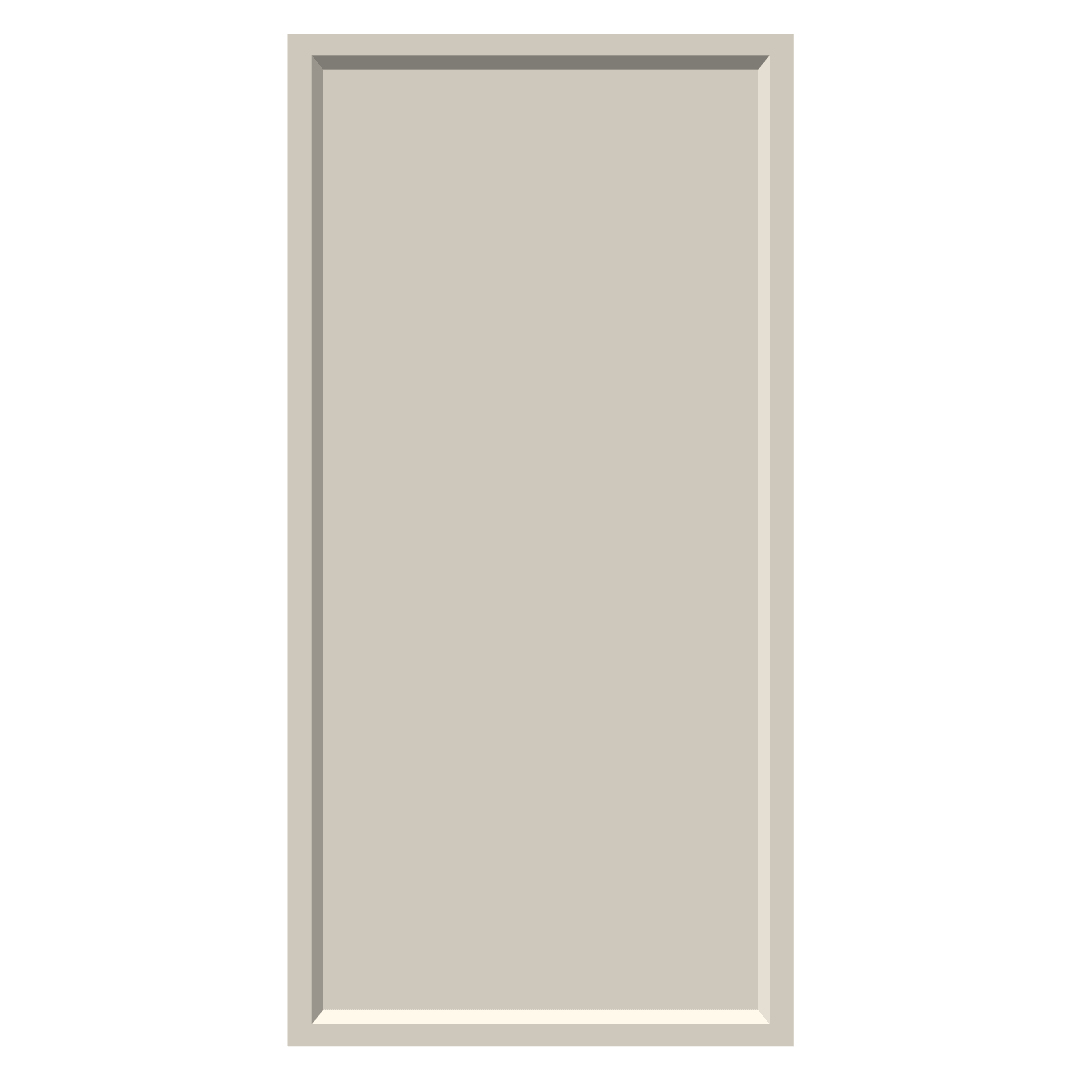 Shaker Slim Suede Stone