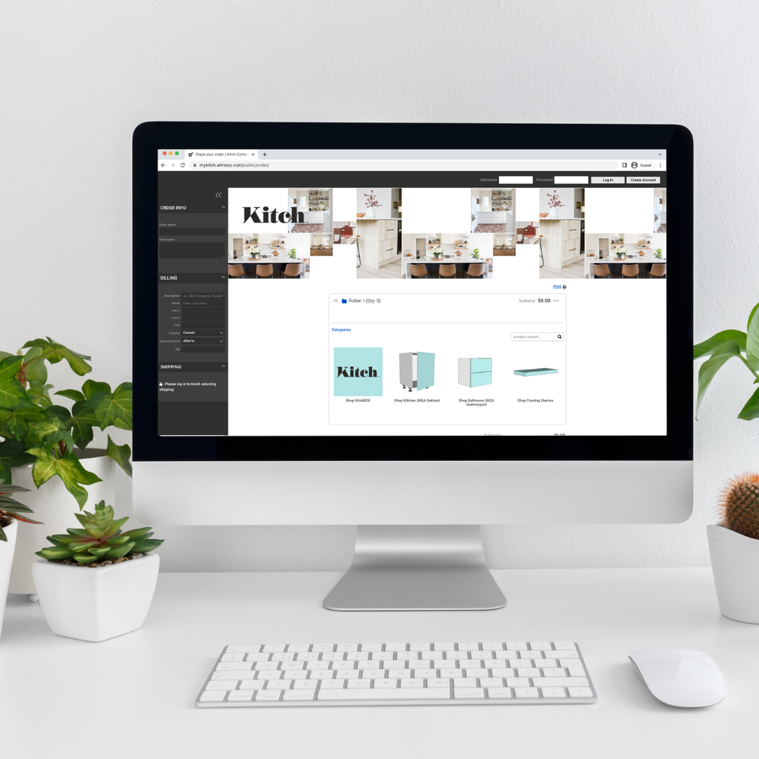 Create Your Cart | Kitch Components Canada