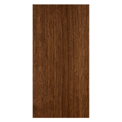 Pure Walnut Shinnoki Veneer finish on a slab door