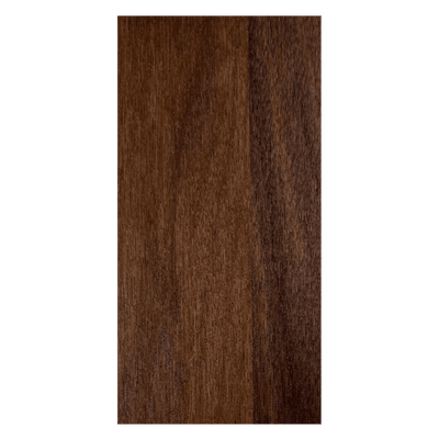 Smoked Walnut Shinnoki Veneer finish on a slab door