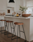Gruv door front style in Mist by Kitch