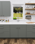 cashmere dusk shaker slender kitchen