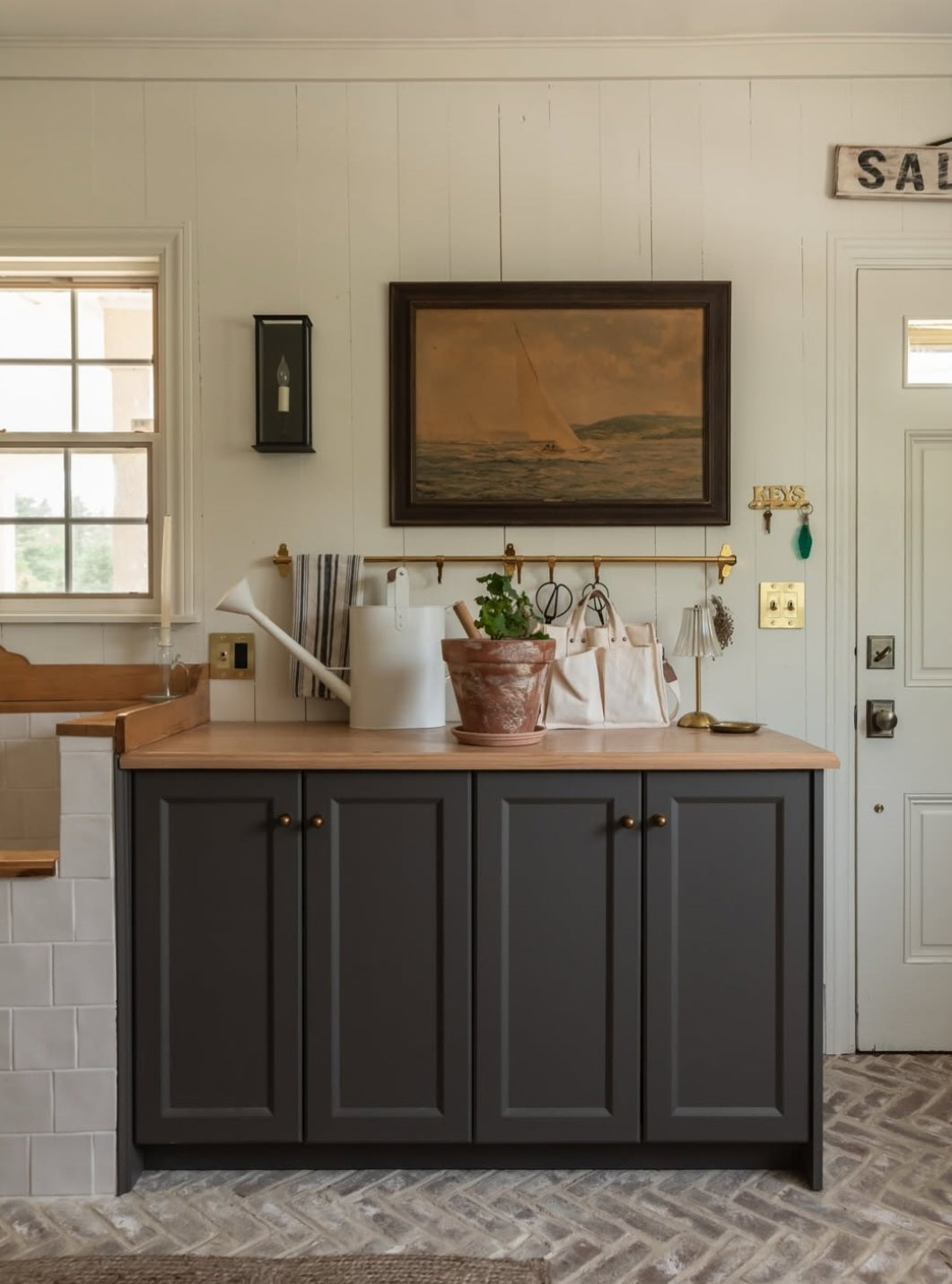 Shaker Signature door fronts in Brownstone
